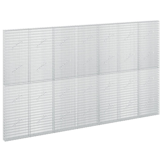 Gabion with 3.5 mm Wire and 5x2.5 cm Mesh 350x10x200 cm