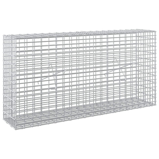 Gabion with 3.5 mm Wire and 5x2.5 cm Mesh 100x20x50 cm