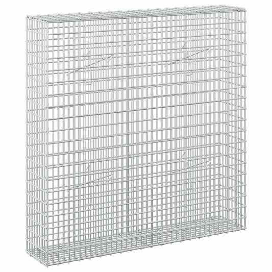 Gabion with 3.5 mm Wire and 5x2.5 cm Mesh 100x20x100 cm