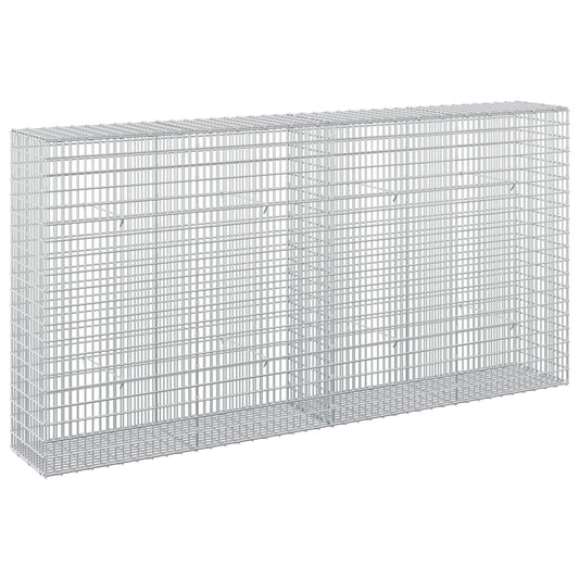 Gabion with 3.5 mm Wire and 5x2.5 cm Mesh 200x30x100 cm