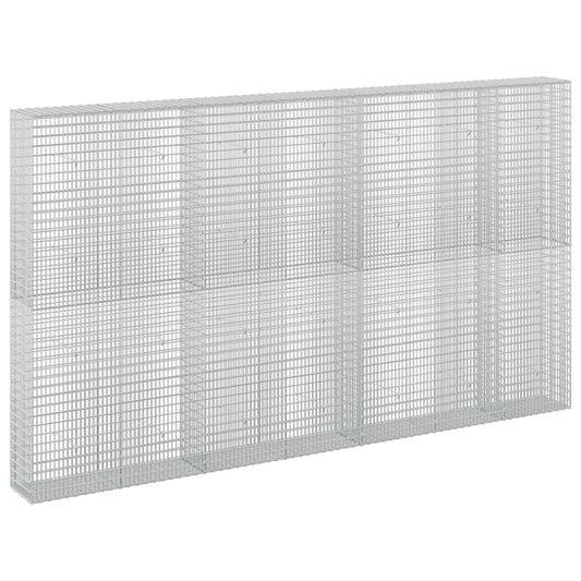 Gabion with 3.5 mm Wire and 5x2.5 cm Mesh 350x30x200 cm