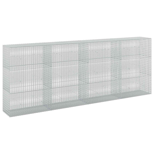 Gabion with 3.5 mm Wire and 5x2.5 cm Mesh 400x50x150 cm