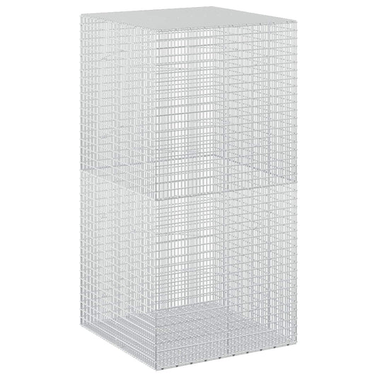 Gabion with 3.5 mm Wire and 5x2.5 cm Mesh 100x100x200 cm
