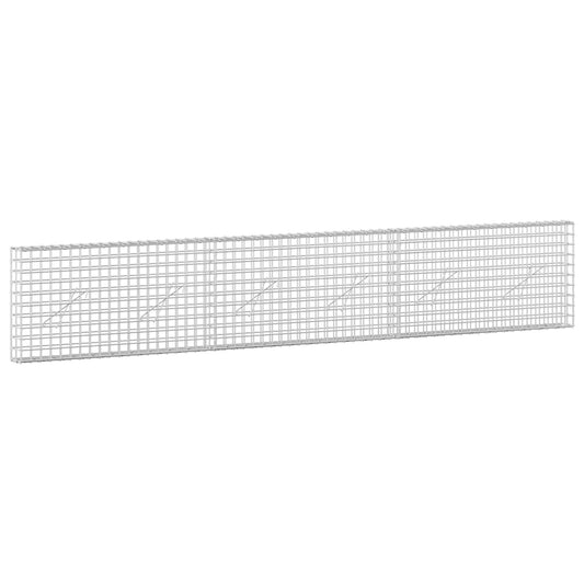 Gabion with 3.5 mm Wire and 5x5 cm Mesh 300x10x50 cm