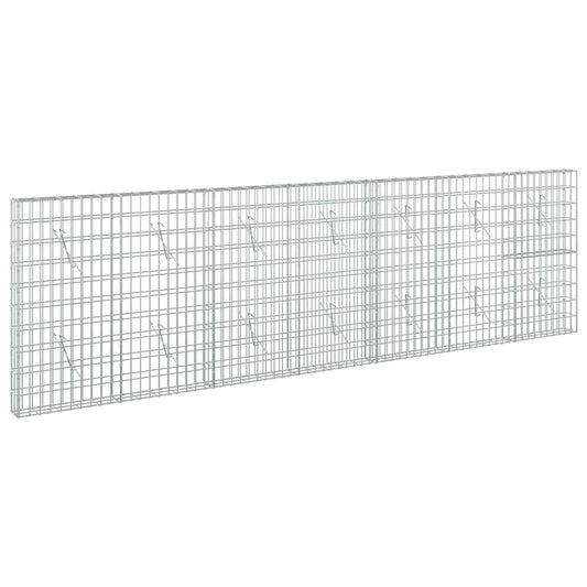 Gabion with 3.5 mm Wire and 5x10 cm Mesh 350x10x100 cm