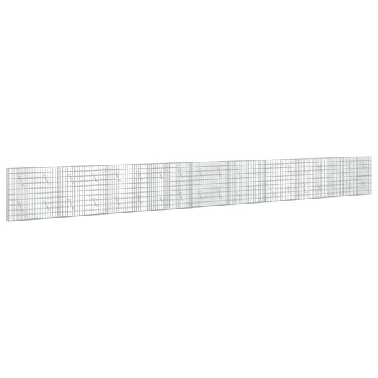 Gabion with 3.5 mm Wire and 5x10 cm Mesh 950x10x100 cm