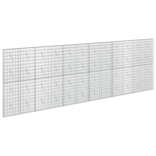 Gabion with 3.5 mm Wire and 5x10 cm Mesh 600x10x200 cm