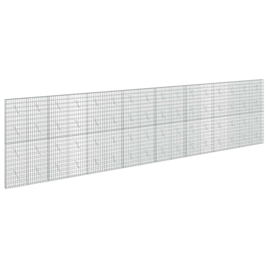 Gabion with 3.5 mm Wire and 5x10 cm Mesh 800x10x200 cm