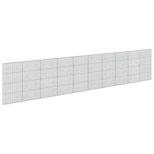 Gabion with 3.5 mm Wire and 5x10 cm Mesh 1000x10x200 cm