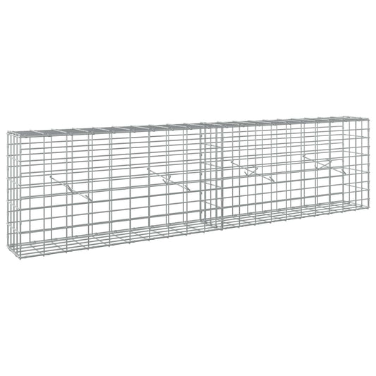 Gabion with 3.5 mm Wire and 5x10 cm Mesh 200x20x50 cm