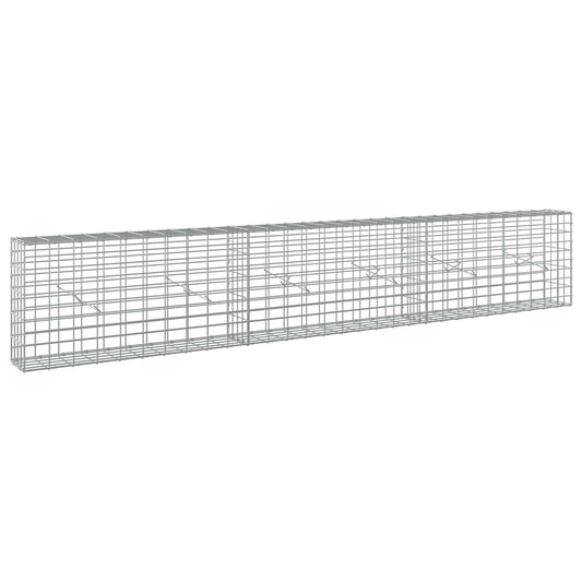 Gabion with 3.5 mm Wire and 5x10 cm Mesh 300x20x50 cm
