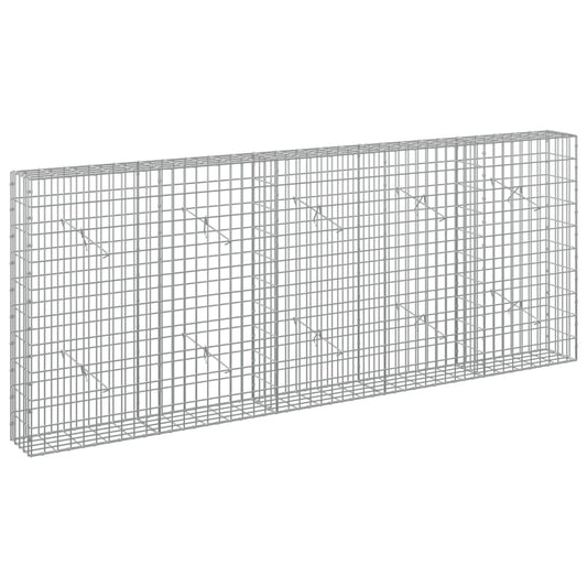 Gabion with 3.5 mm Wire and 5x10 cm Mesh 250x20x100 cm