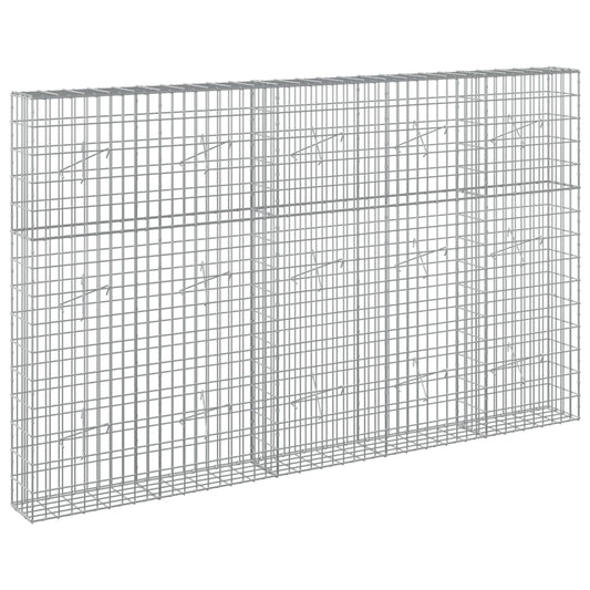 Gabion with 3.5 mm Wire and 5x10 cm Mesh 250x20x150 cm