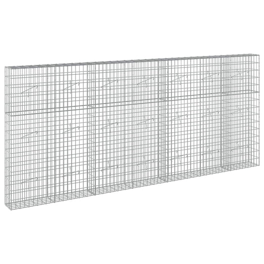 Gabion with 3.5 mm Wire and 5x10 cm Mesh 350x20x150 cm