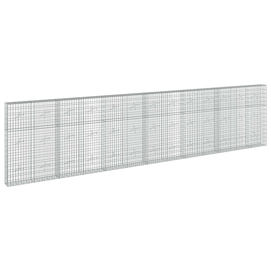 Gabion with 3.5 mm Wire and 5x10 cm Mesh 650x20x150 cm