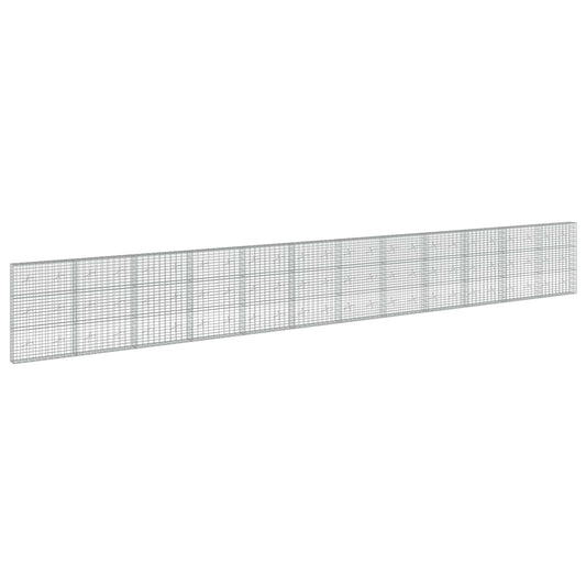 Gabion with 3.5 mm Wire and 5x10 cm Mesh 1200x20x150 cm