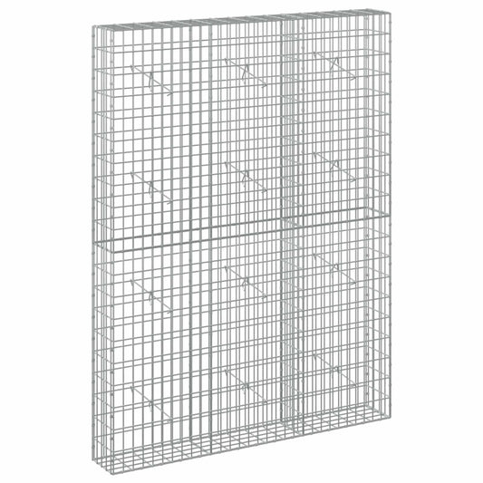 Gabion with 3.5 mm Wire and 5x10 cm Mesh 150x20x200 cm