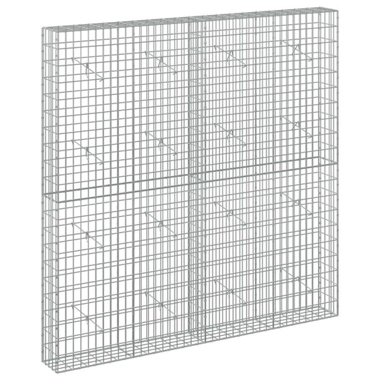 Gabion with 3.5 mm Wire and 5x10 cm Mesh 200x20x200 cm