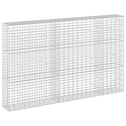 Gabion with 3.5 mm Wire and 5x10 cm Mesh 250x30x150 cm