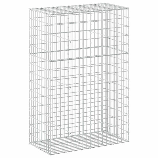 Gabion with 3.5 mm Wire and 5x10 cm Mesh 100x50x150 cm