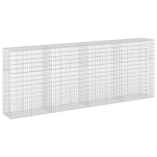 Gabion with 3.5 mm Wire and 5x10 cm Mesh 400x50x150 cm