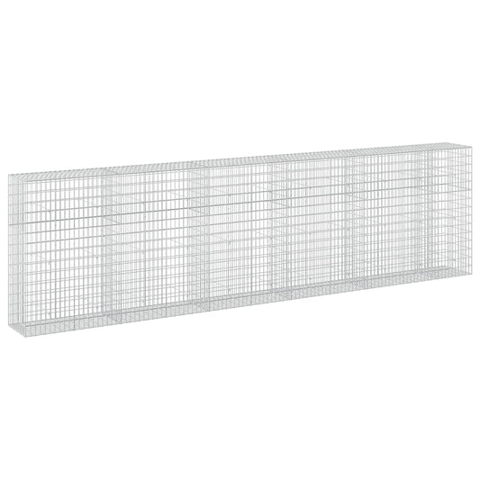 Gabion with 3.5 mm Wire and 5x10 cm Mesh 550x50x150 cm