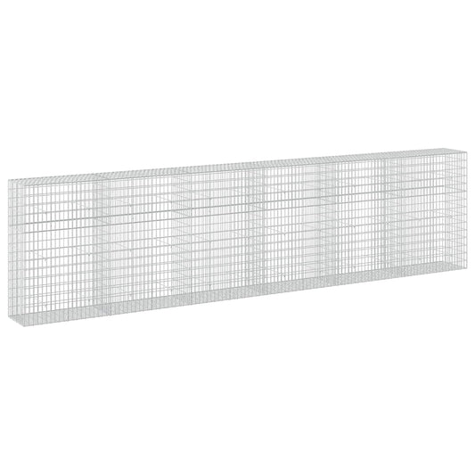 Gabion with 3.5 mm Wire and 5x10 cm Mesh 600x50x150 cm