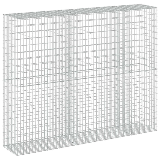 Gabion with 3.5 mm Wire and 5x10 cm Mesh 250x50x200 cm