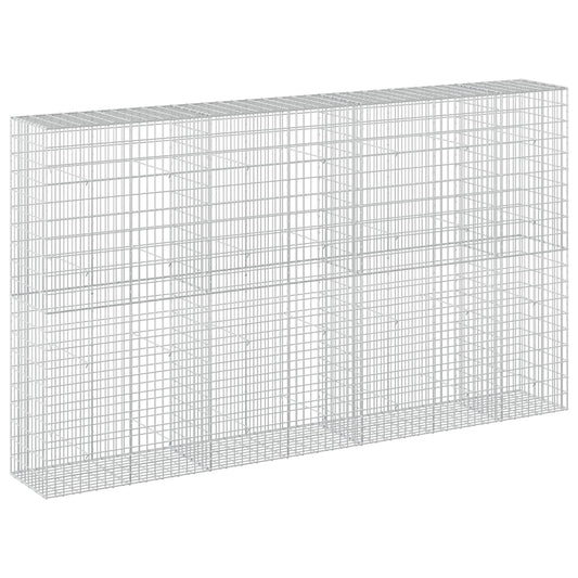 Gabion with 3.5 mm Wire and 5x10 cm Mesh 350x50x200 cm