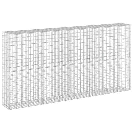 Gabion with 3.5 mm Wire and 5x10 cm Mesh 400x50x200 cm