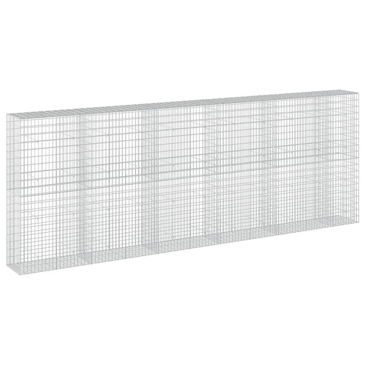 Gabion with 3.5 mm Wire and 5x10 cm Mesh 550x50x200 cm