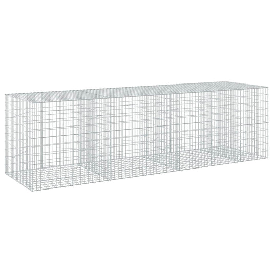 Gabion with 3.5 mm Wire and 5x10 cm Mesh 350x100x100 cm