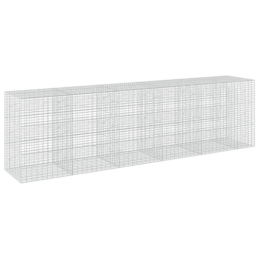 Gabion with 3.5 mm Wire and 5x10 cm Mesh 550x100x150 cm