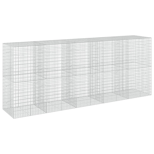 Gabion with 3.5 mm Wire and 5x10 cm Mesh 500x100x200 cm