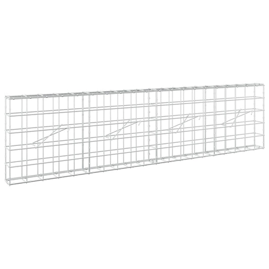 Gabion with 3.5 mm Wire and 10x10 cm Mesh 200x10x50 cm
