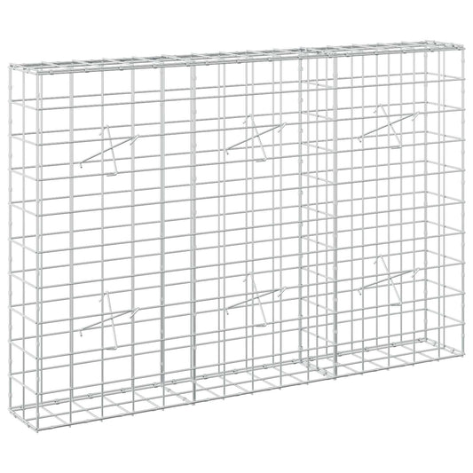 Gabion with 3.5 mm Wire and 10x10 cm Mesh 150x20x100 cm