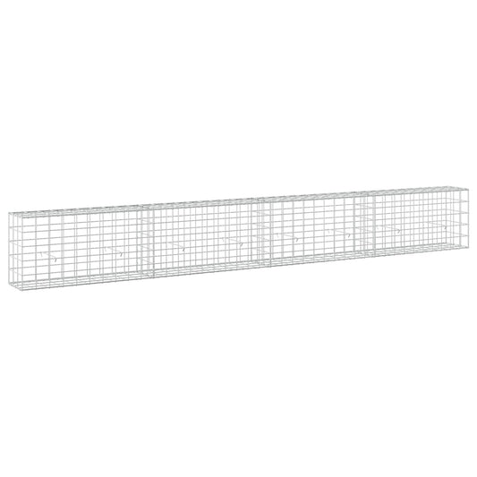 Gabion with 3.5 mm Wire and 10x10 cm Mesh 400x30x50 cm