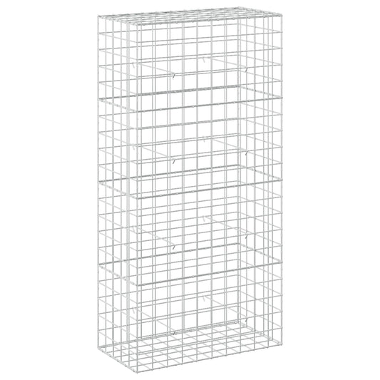 Gabion with 3.5 mm Wire and 10x10 cm Mesh 100x50x200 cm