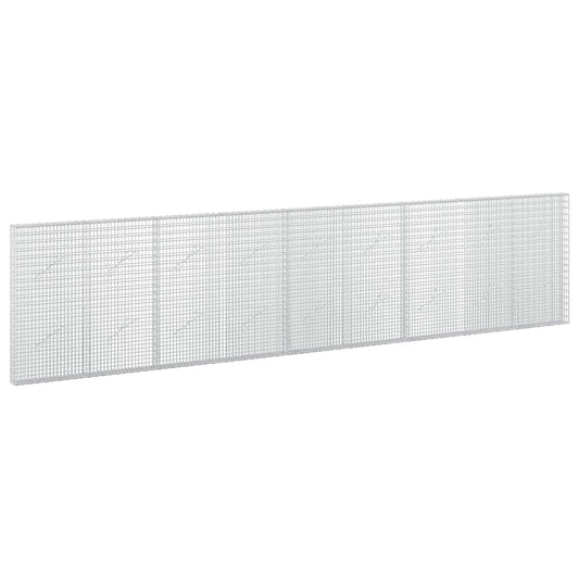 Gabion with 5 mm Wire and 5x2.5 cm Mesh 450x10x100 cm