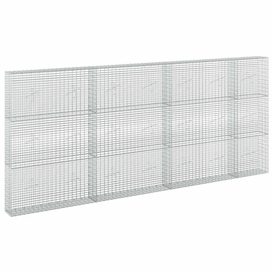 Gabion with 5 mm Wire and 5x2.5 cm Mesh 350x20x150 cm