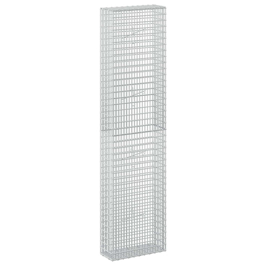 Gabion with 5 mm Wire and 5x2.5 cm Mesh 50x20x200 cm