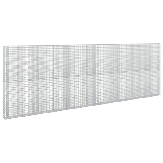 Gabion with 5 mm Wire and 5x2.5 cm Mesh 600x20x200 cm