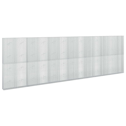 Gabion with 5 mm Wire and 5x2.5 cm Mesh 650x20x200 cm
