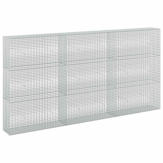 Gabion with 5 mm Wire and 5x2.5 cm Mesh 300x30x150 cm