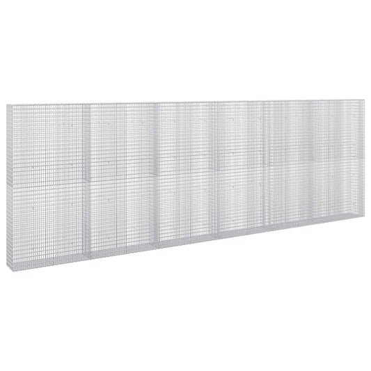 Gabion with 5 mm Wire and 5x2.5 cm Mesh 600x30x200 cm