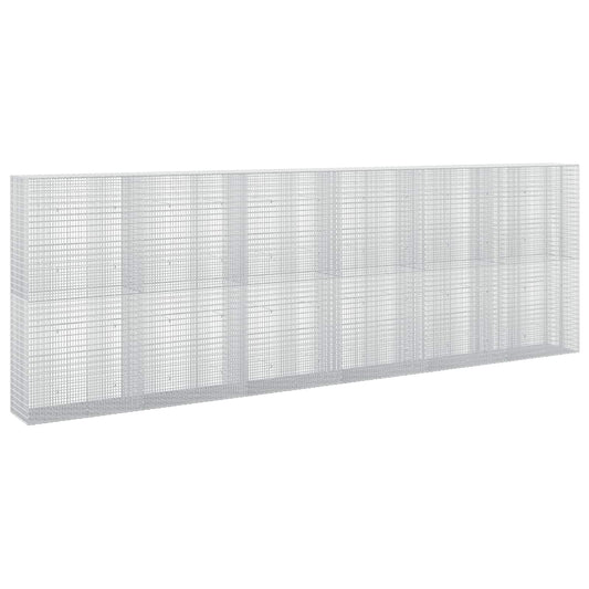 Gabion with 5 mm Wire and 5x2.5 cm Mesh 600x50x200 cm