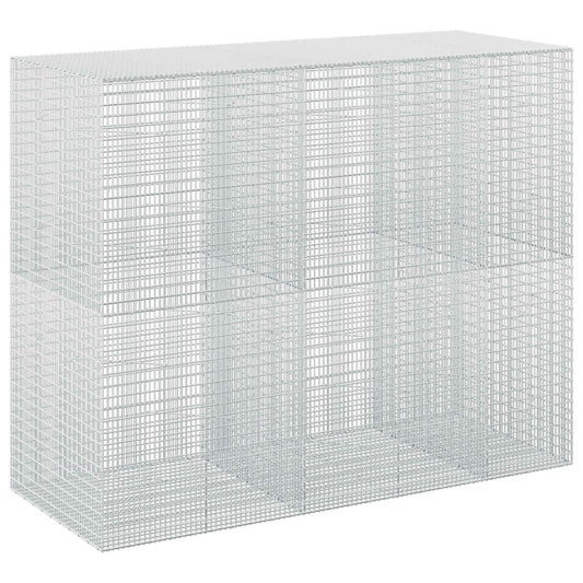 Gabion with 5 mm Wire and 5x2.5 cm Mesh 250x100x200 cm