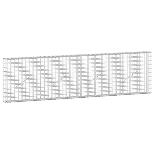 Gabion with 5 mm Wire and 5x5 cm Mesh 200x10x50 cm