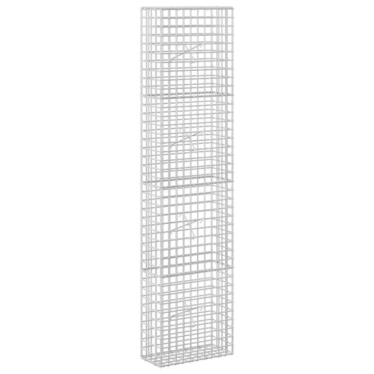 Gabion with 5 mm Wire and 5x5 cm Mesh 50x20x200 cm