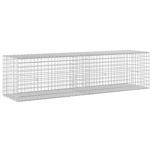 Gabion with 5 mm Wire and 5x5 cm Mesh 200x50x50 cm